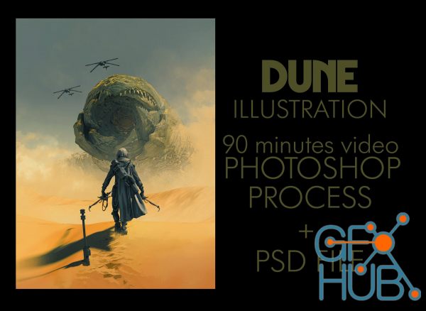 ArtStation – Dune Illustration Process Video