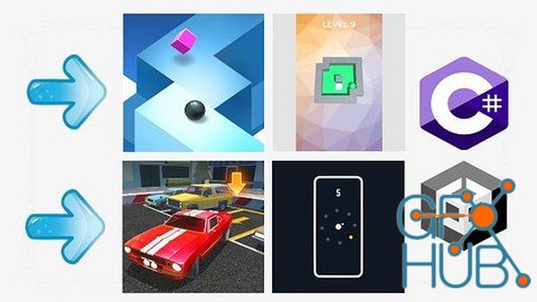 Udemy – Unity Android : Build 4 Mobile Games With Unity & C#