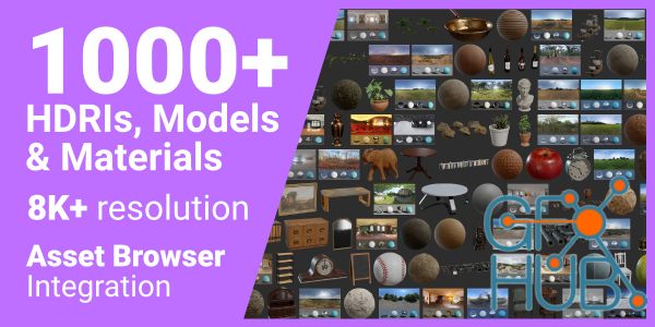 Blender Market – Poly Haven Asset Browser v1.0.1