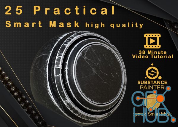 ArtStation – High Detail Practical and Useful Smart Mask Vol. 1-7