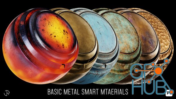 ArtStation – Basic Metal Smart Materials