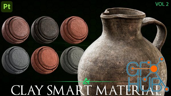 ArtStation – High-Detail Clay Smart Material