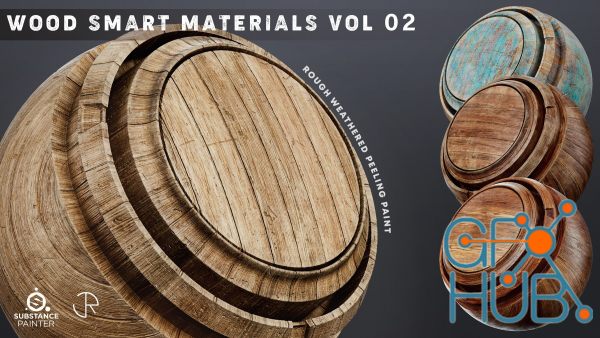 ArtStation – Wood Smart Materials Vol 02