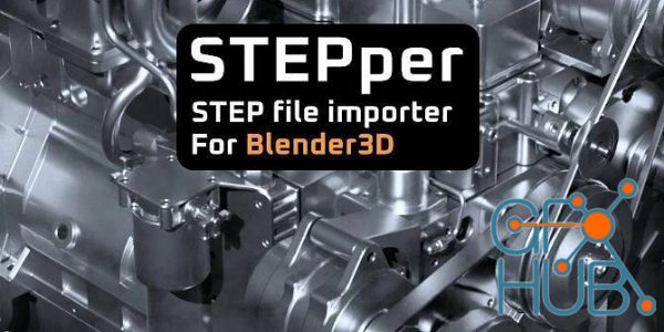 Gumroad – STEPper Add-on for Blender 3.1+