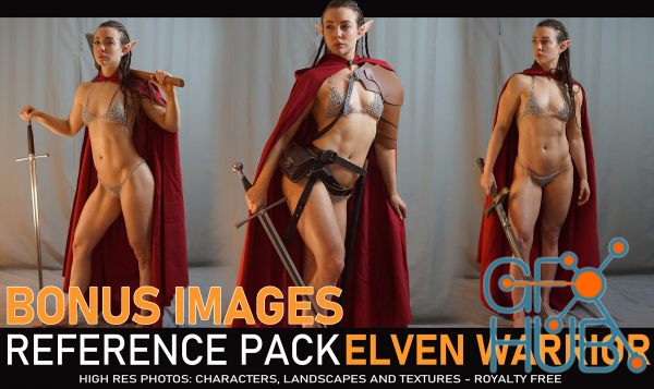 ArtStation – Elven Warrior 500+ images including 360° Turnarounds +Bonus Pack