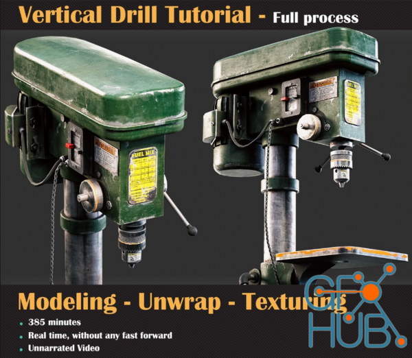 ArtStation – Vertical Drill Tutorial