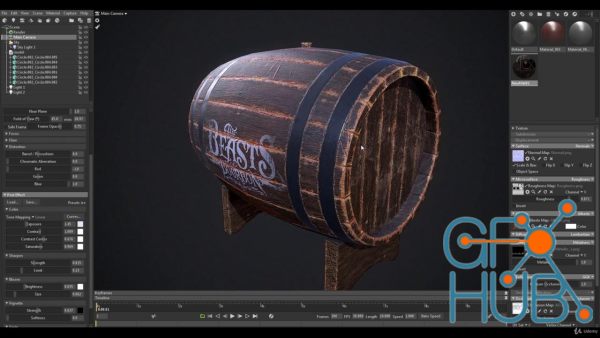 Udemy – Creating an old barrel in Blender