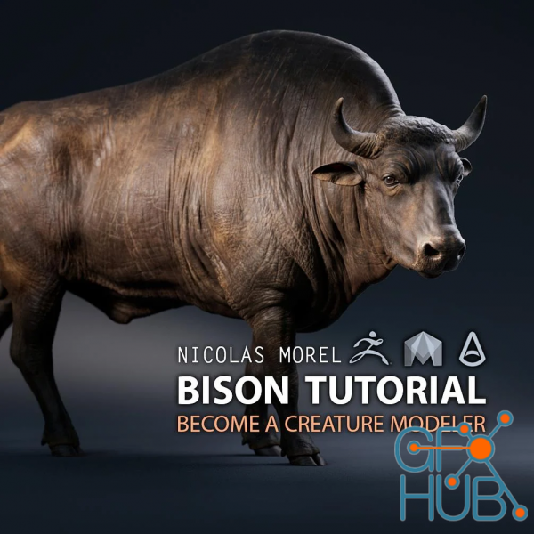 Gumroad – Bison Modeling Tutorial
