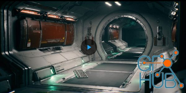 The Gnomon Workshop – Creating a Sci-Fi Hallway in Unreal Engine 5