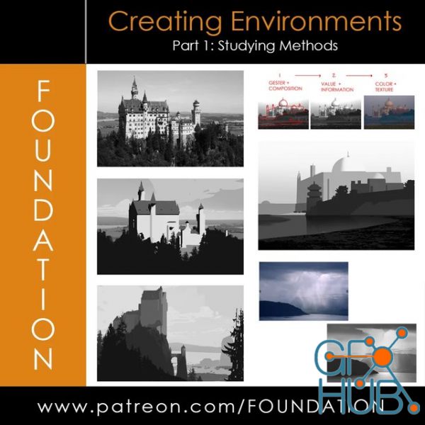 Gumroad – Foundation Patreon – Creating Environments – Part 1: Studying Methods