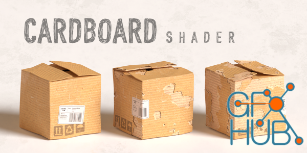 Blender Market – Cardboard Shader v1.1