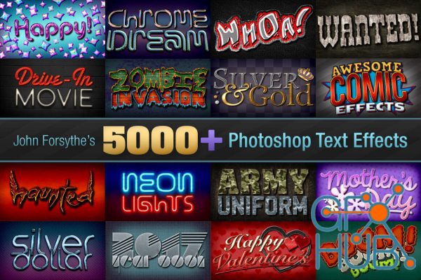 MightyDeals – 5,000+ Professional Text Effects