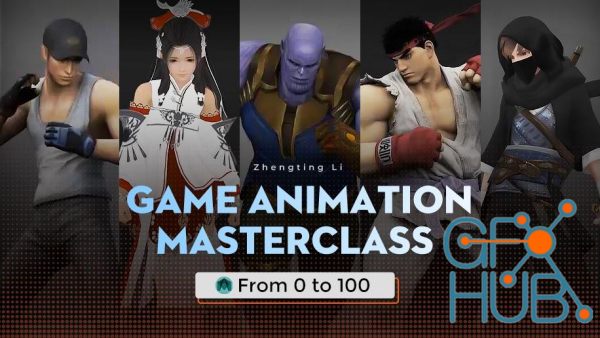 Wingfox – Game Animation Masterclass From 0 to 100 with Zhengting Li
