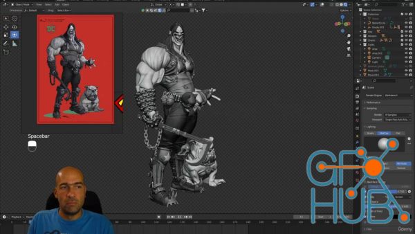 Udemy – Lobo – 3D character in Blender course