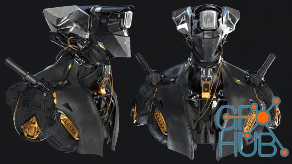 Gumroad – MM44 Part 2 – Mech Hard Surface Texturing with Substance Painter (RUS)