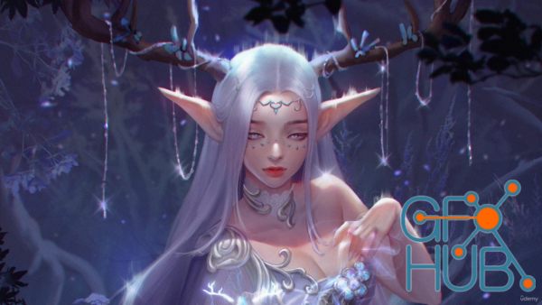 Udemy – Digital Art : Fantasy Illustration Painting Tutorial