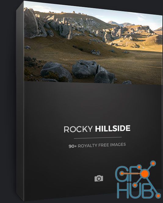 PHOTOBASH – Rocky Hillside