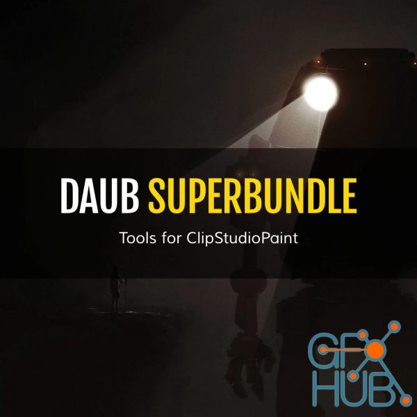 Gumroad – DAUB Super Bundle for Clip Studio Paint (UPDATE 10/01/2022) Win/Mac