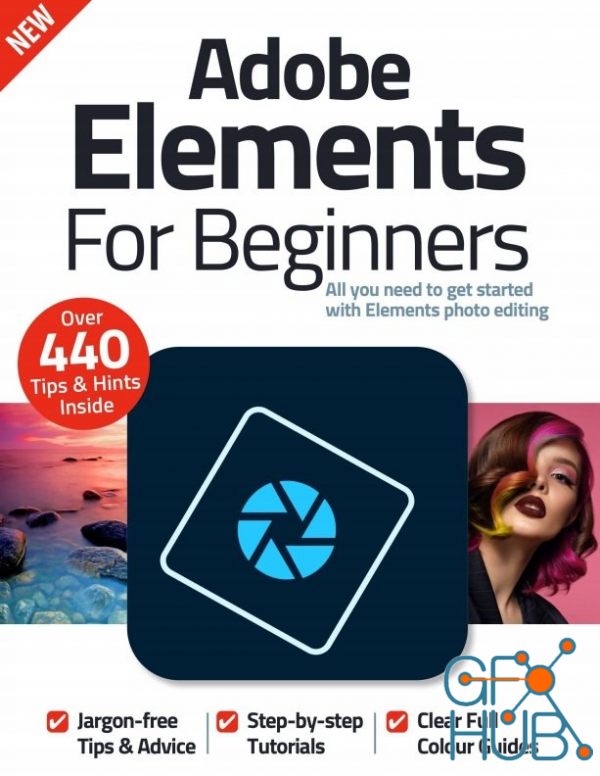 Adobe Elements For Beginners – 12th Edition, 2022 (PDF)