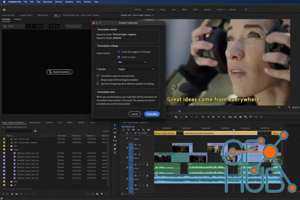 Adobe Speech to Text for Premiere Pro 2023 v10.0 Multilingual Win x64