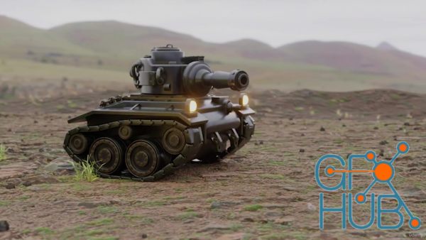 Udemy – Create a tank Animation in Blender 2.93