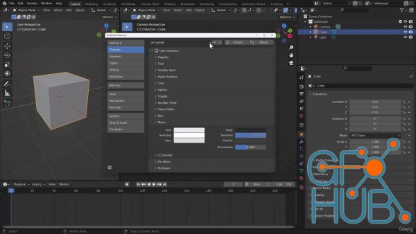 Udemy – Blender Beginner Class – Master The User Interface