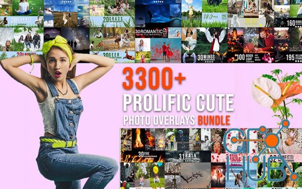 InkyDeals – 3300+ Prolific Overlays Bundle