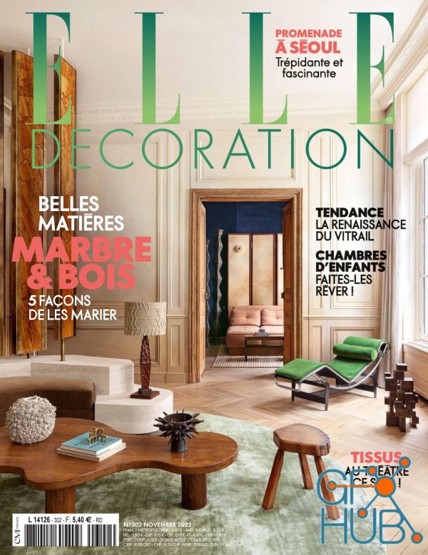 Elle Decoration France – novembre 2022 (True PDF)