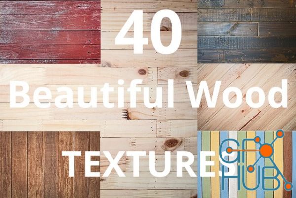 Creative Market – 40 Beautiful Wood Detail textures
