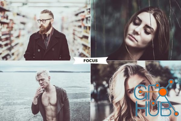 Creative Market – Focus Photoshop Action