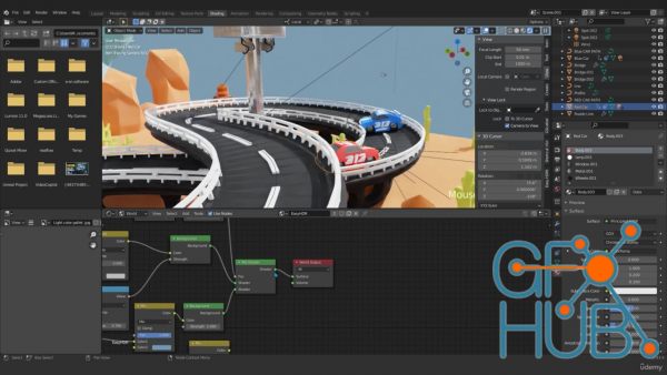 Udemy – Modelling and Animating a Car in Blender