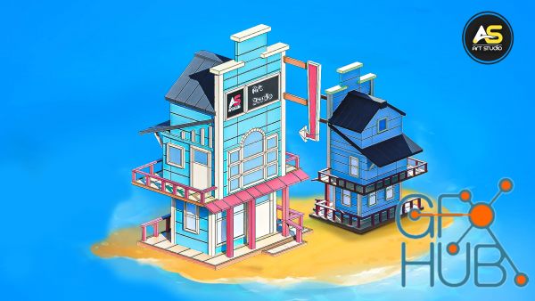 Udemy – Complete Blender Course for Beginners – Modeling a Hotel