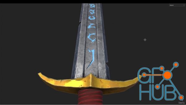 Udemy – Blender Sculpting – Rune Sword