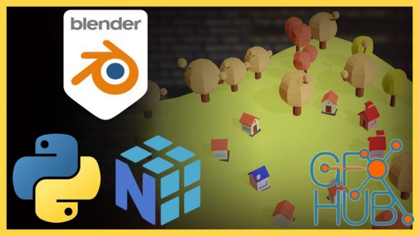 Udemy – Procedurally generated scenes with Blender, Python & NumPy