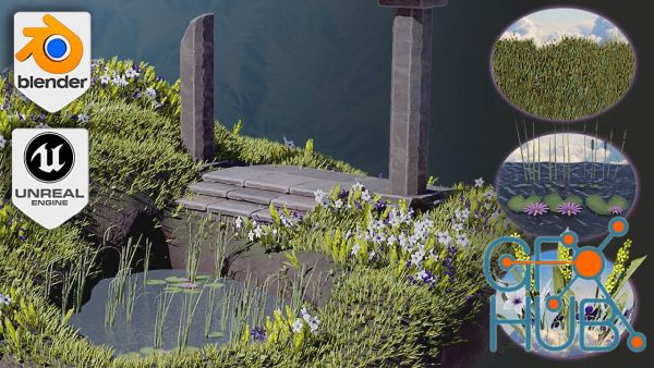 Udemy – Blender to Unreal Engine 3D Plants and Vegetation