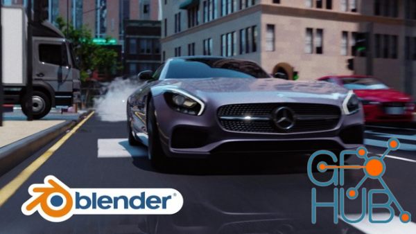 Skillshare – Create a realistic car chase animation in Blender