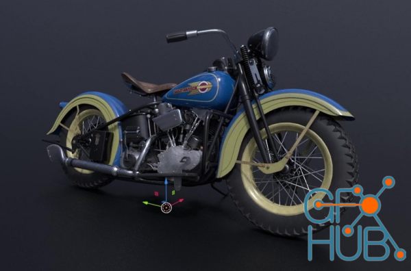Udemy – Blender 3 Motorcycle Creation