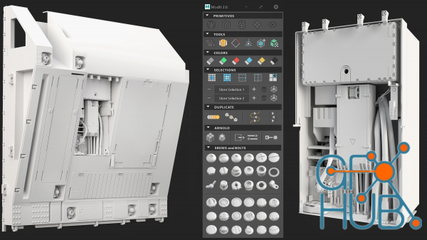 Maya – ModIt 3.0 and EnvIt – Scattering Script for Maya