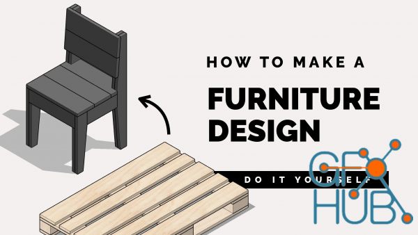 Skillshare – How to Design Your Own Furniture + Quickstart SketchUp 3D introduction + With free template