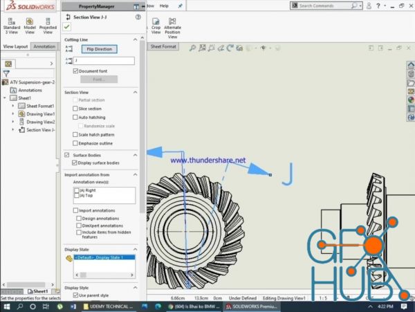 Udemy – Create Production Drawings For Models: Solid works Drafting