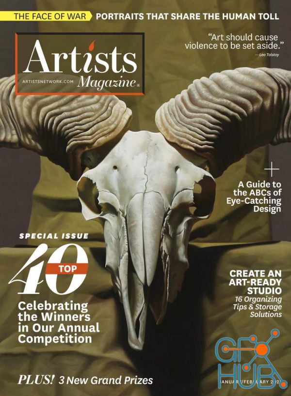 Artist's Magazine – January-February 2023 (True PDF)