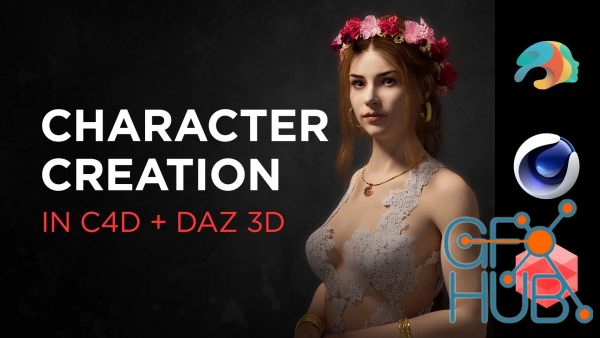 Skillshare – Character Creation in Cinema 4D and Daz Studio