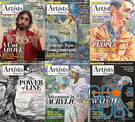 The Artist's Magazine – Full Year 2022 Collection (True PDF)