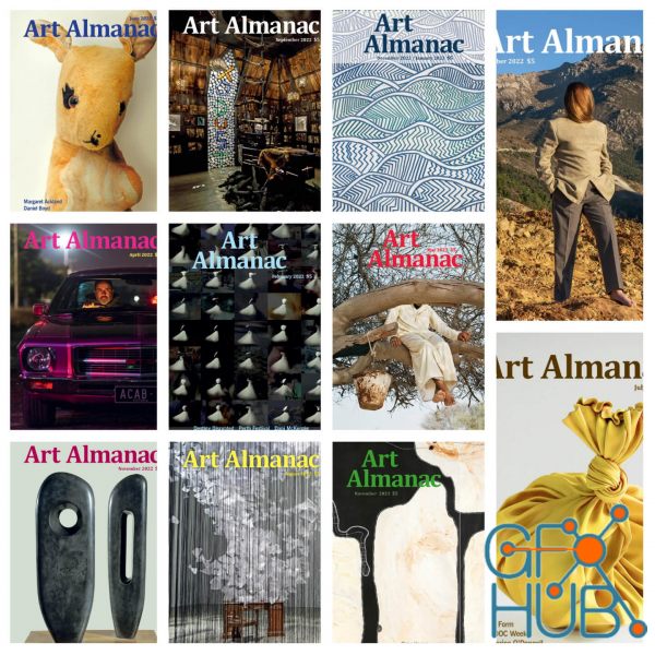 Art Almanac – 2022 Full Year Issues Collection (True PDF)