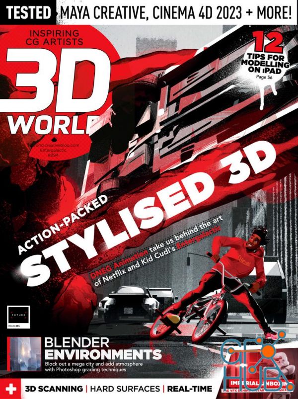 3D World UK – Issue 294, 2022 (True PDF)