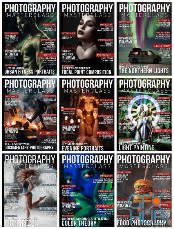 Photography Masterclass Magazine – 2022 Full Year Issues Collection (True PDF)