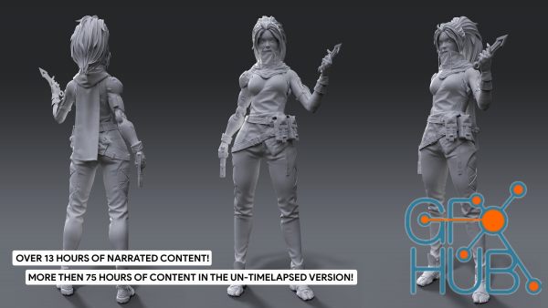 ArtStation – AAA Game Character Creation Course Part1 – High Poly