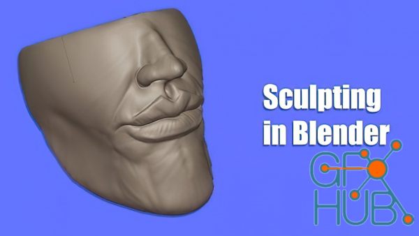 Skillshare – Sculpting the lower part of the face in Blender 3D