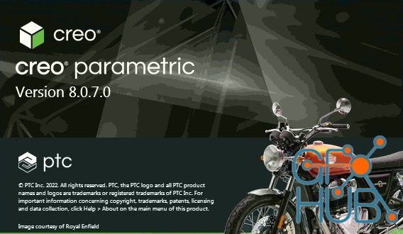 PTC Creo v8.0.7.0 with HelpCenter Multilingual Win x64