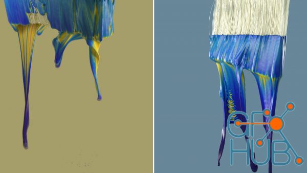 Gumroad – Houdini Lollipop Paint: Achieve Realistic Paint Mixing Effects in Your Fluid Simulations with Ease!